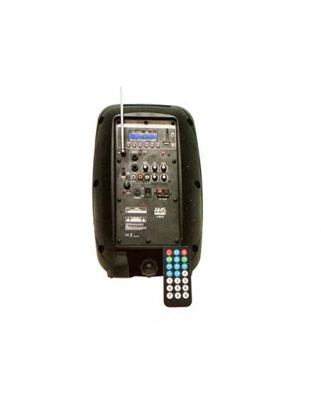 AMS-A82 B - Altavoz portatil con batería 8 pulgadas USB/SD/BT.  - 3