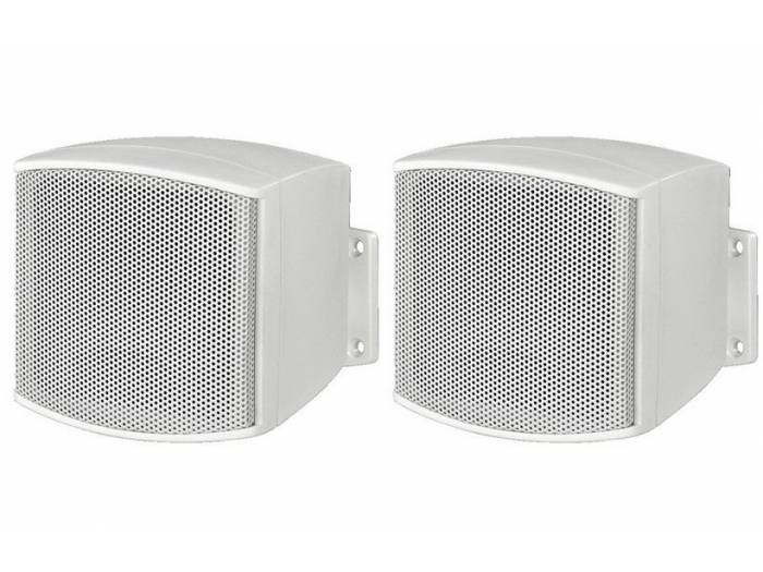 Monacor MKS-26/WS Pareja de Altavoces 20W Blanco - 1