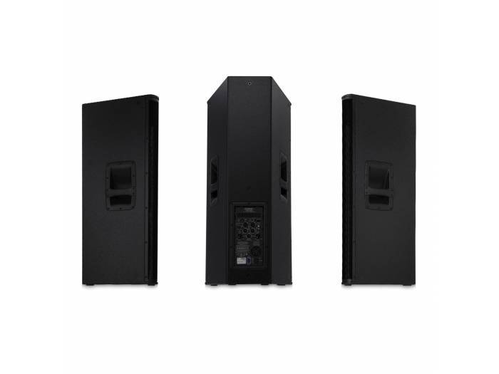 QSC 
KW153
  
    
      
        
      
    
  
                  Altavoz PA móvil auto-amplificado 1000W 15" + 6,5" 