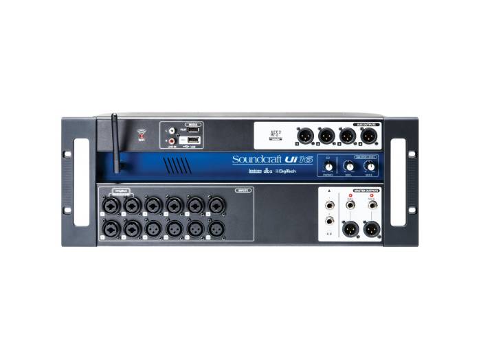 SOUNDCRAFT 
Ui-16
  
    
      
        
      
    
  
                  Sistema compacto de Mezcla Digital 16 entrad