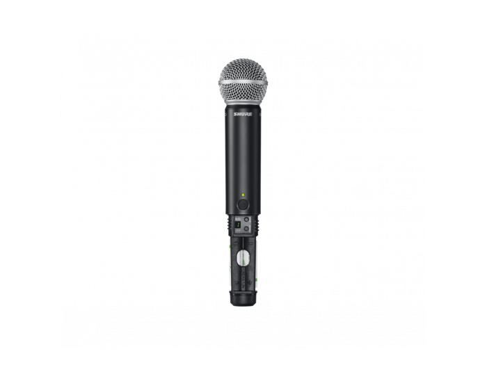 SHURE 
BLX288E/SM58 K3E
  
    
      
        
      
    
  
                  Sistema inalámbrico Dual de mano VOCAL