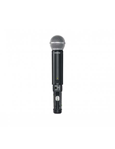 SHURE 
BLX288E/SM58 K3E
  
    
      
        
      
    
  
                  Sistema inalámbrico Dual de mano VOCAL