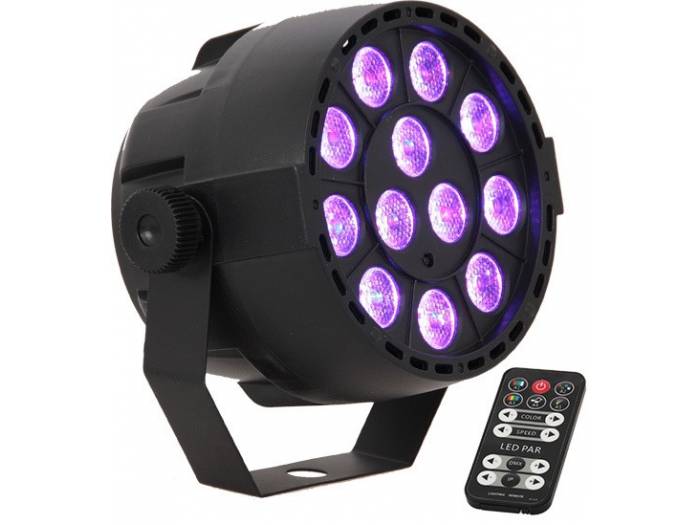 Ibiza Light Par Mini RGB3 - Foco par mini de 12 leds de 3w - 1
