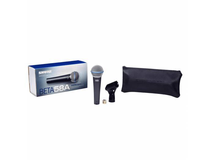 SHURE 
BETA 58A
  
    
      
        
      
    
  
                  Micrófono Dinámico Vocal con cápsula de Neodim