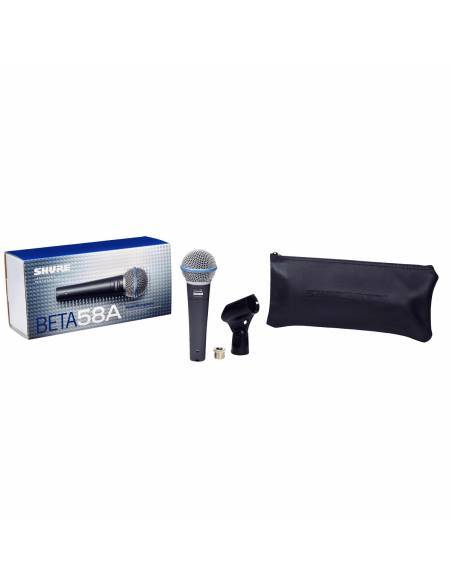 SHURE 
BETA 58A
  
    
      
        
      
    
  
                  Micrófono Dinámico Vocal con cápsula de Neodim