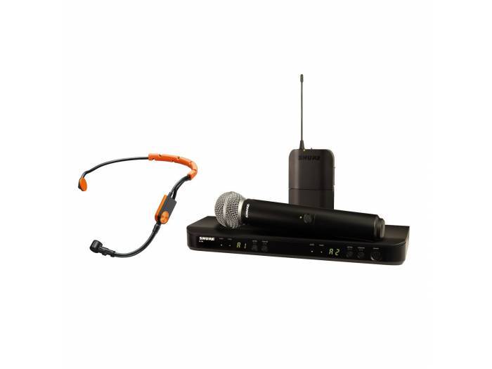 SHURE 
BLX1288E/SM31 K3E
  
    
      
        
      
    
  
                  Combo inalámbrico SM58 y SM31FH Diade