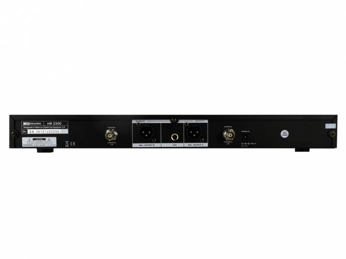 Mark MR 2200/2 Sistema inalámbrico doble con 2 micrófonos de solapa. - 5