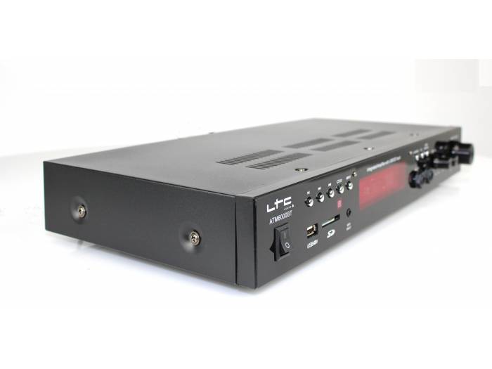 LTC ATM6000 BT Amplificador Karaoke Bluetooth SD USB 2x50w - 5