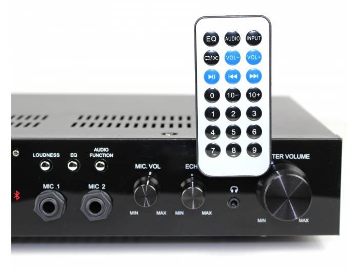 LTC ATM6000 BT Amplificador Karaoke Bluetooth SD USB 2x50w - 7