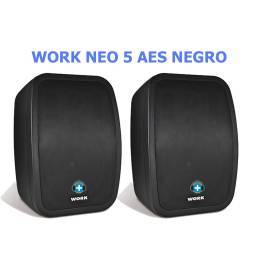 WORK Pro NEO 5A ES Pareja Altavoces Negro (activa + pasiva) 2 x 25 W. 2