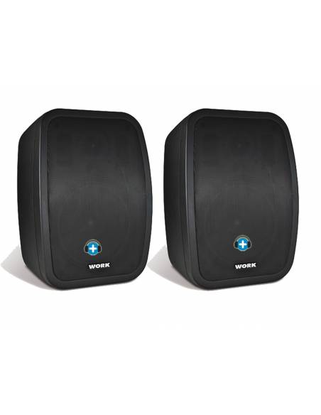 WORK Pro NEO 5A ES Pareja Altavoces Negro (activa + pasiva) 2 x 25 W.