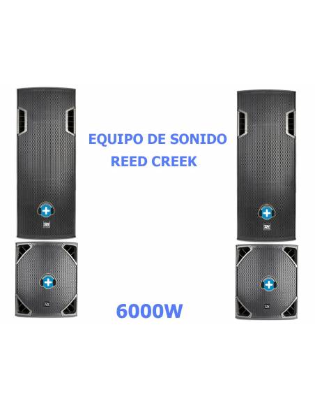 PACK REED CREEK EQUIPO DE SONIDO 6000W - 3