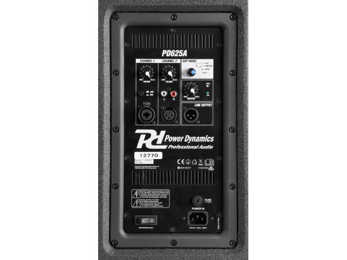 Power Dynamics PD625A Bafle Activo 2x15"