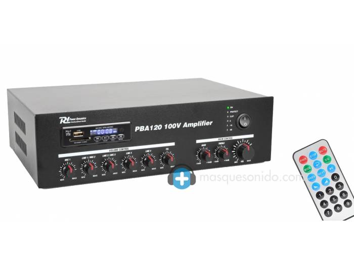 PACK DE MEGAFONIA EXTERIOR 3T- 120W de potencia- basic - 13