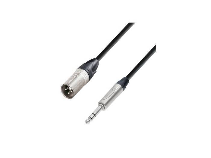 Cable XLR Macho a JACK ¼ (6,35mm) TRS x 6  metros  - 1