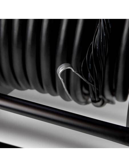 Adam Hall Cables K 20 C 50 D - Manguera de Cable en Enrollador con Cajetín de Escenario 16/4 50 m