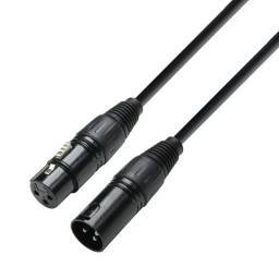 Adam Hall Cables 3 STAR DMF 2000 - Cable DMX de XLR macho a XLR hembra 20 m
