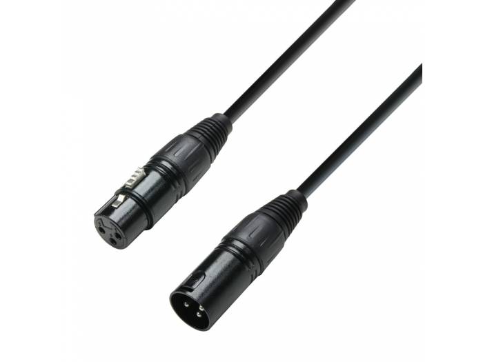 Adam Hall Cables 3 STAR DMF 3000 - Cable DMX de XLR macho a XLR hembra 30 m