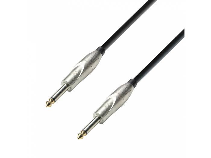 Adam Hall Cables 3 STAR IPP 0300 - Cable de Instrumento de Jack 6,3 mm mono a Jack 6,3 mm mono 3 m