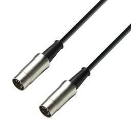 Adam Hall Cables 3 STAR MIDI 0600 BLK-5 - Cable MIDI 6 m negro 5 Pines - 1