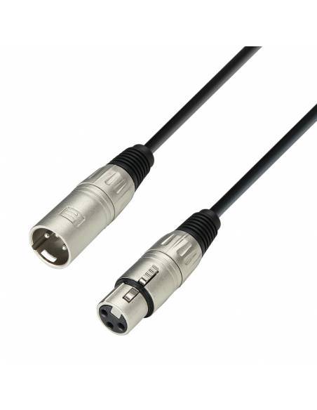 Adam Hall Cables 3 STAR MMF 2000 - Cable de Micro de XLR hembra a XLR macho 20 m - 1