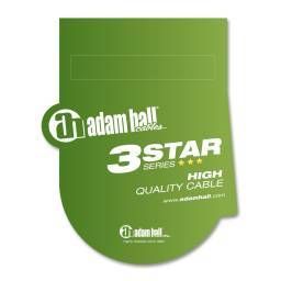 Adam Hall Cables 3 STAR MMF 2000 - Cable de Micro de XLR hembra a XLR macho 20 m - 1 2