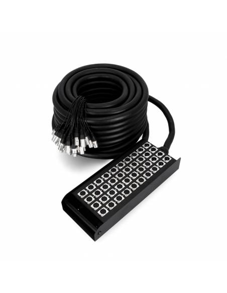 Adam Hall Cables K 40 C 30 - Manguera de Cable con Cajetín de Escenario 32/8 30 m