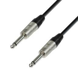 Adam Hall Cables 4 STAR IPP 0060 - Cable de Instrumento REAN de Jack 6,3 mm mono a Jack 6,3 mm mono 0,6 m