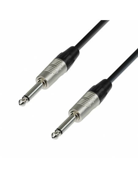 Adam Hall Cables 4 STAR IPP 0450 - Cable de Instrumento REAN de Jack 6,3 mm mono a Jack 6,3 mm mono 4,5 m