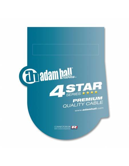 Adam Hall Cables 4 STAR TPP 0300 - Cable de Audio REAN de 2 Jacks 6,3 mm mono a 2 Jacks 6,3 mm mono 3 m
