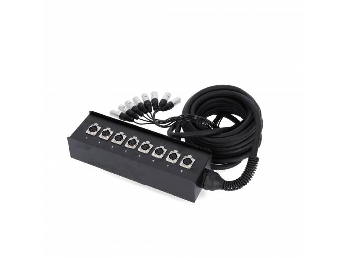 Adam Hall Cables K 8C 10 - Cajetín de Escenario 8/0 10 m