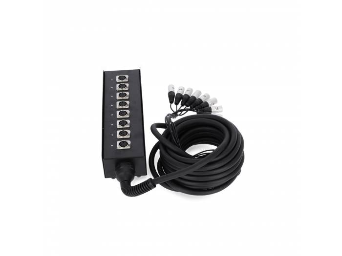 Adam Hall Cables K 8C 10 - Cajetín de Escenario 8/0 10 m