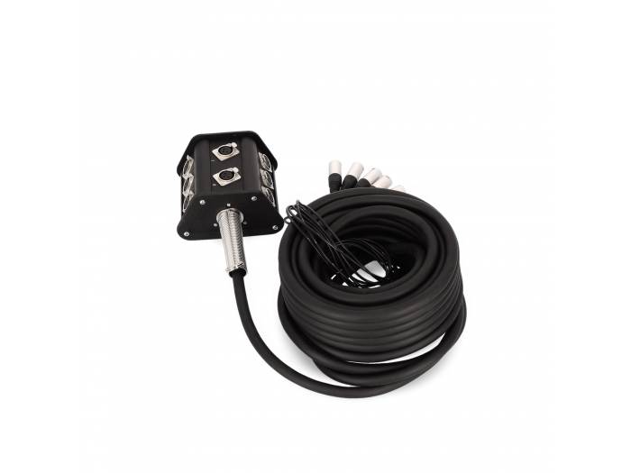 Adam Hall Cables K 8 C 15 P - Cajetín de Escenario 8/0 15 m