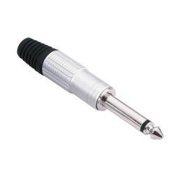 Adam Hall Connectors 7514 - Conector aéreo Jack 6,3 mm mono plata