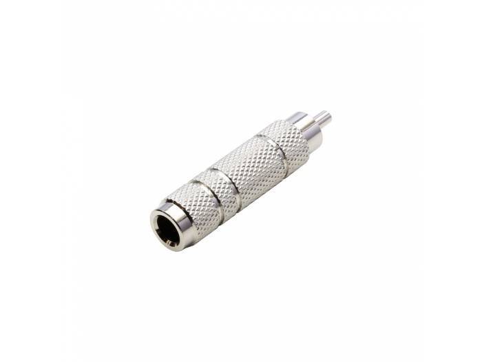 Adam Hall Connectors 7541 - Adaptador de Jack 6,3 mm hembra mono a RCA macho - 2