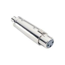 Adam Hall Connectors 7858 - Adaptador de RCA hembra a XLR hembra