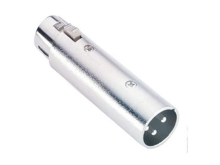 Adam Hall Connectors 7870 - Adaptador de XLR macho 3 Pines a XLR hembra 5 Pines