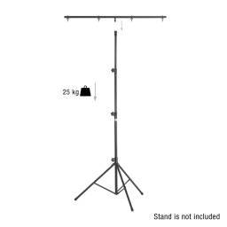 Adam Hall Stands SLS 6 CB - Barra transversal con adaptador de mástil de 17 mm para soporte de iluminación - 1 2