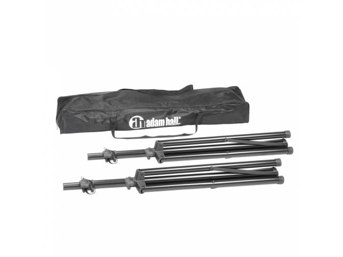 Adam Hall Stands SPS 023 SET - Set 2 Soporte de Bafle con Bolsa