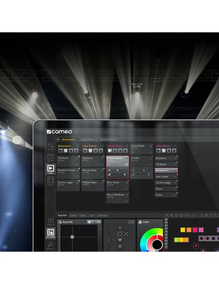 Cameo DVC - Interfaz USB a DMX con 512 canales y software de control