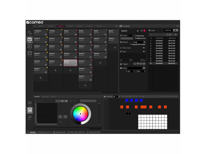 Cameo DVC - Interfaz USB a DMX con 512 canales y software de control