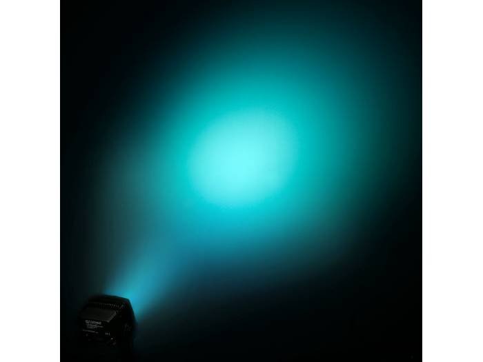 Cameo FLOOD 600 IP65 - Proyector de exterior con 9 LED RGBWA+UV 6 en 1 de 12 W