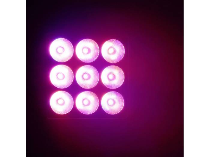 Cameo FLOOD 600 IP65 - Proyector de exterior con 9 LED RGBWA+UV 6 en 1 de 12 W