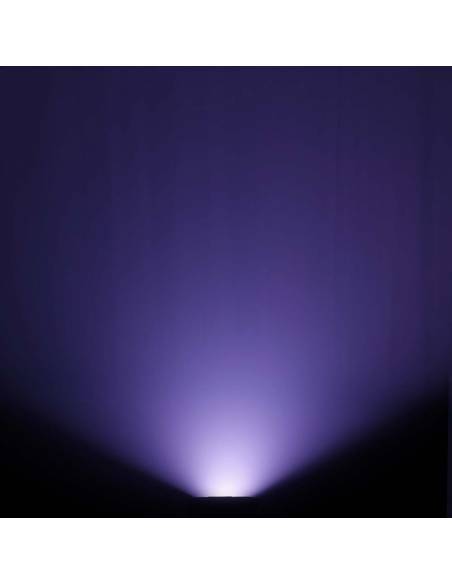 Cameo FLAT PRO FLOOD IP65 TRI - Proyector con LED COB tricolor de 60 W para uso en exteriores con carcasa negra