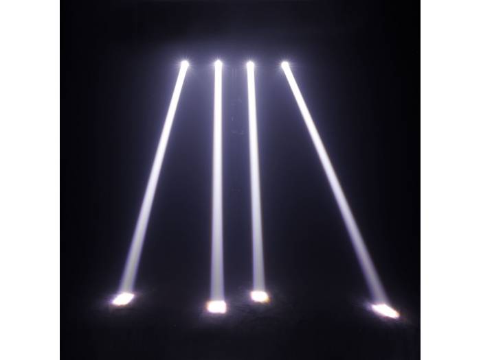 Cameo HYDRABEAM 400 RGBW - Set con 4 cabezas móviles ultrarrápidas de LEDs RGBW CREE de 10 W