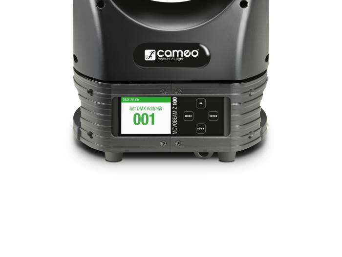Cameo MOVO BEAM Z100 - Cabeza móvil con anillo LED, giro continuo y zoom