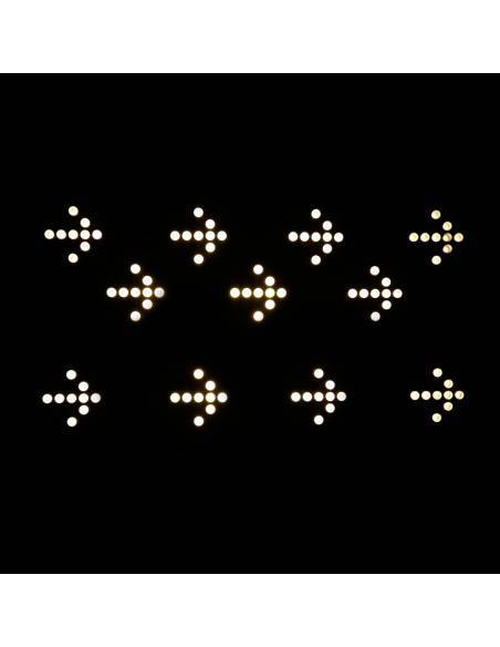 Cameo MATRIX PANEL 3 WW - Panel de matriz 5×5 blanco de 3 W con control individual de píxeles - 10