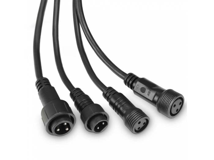 Cameo FLAT PRO® 12 IP65 - Foco Outdoor PAR LED RGBWA plano 12 x 10 W con Carcasa negra