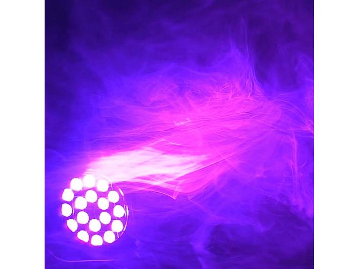 Cameo STUDIO PAR 64 Q 8W - Foco PAR LED de cuatro colores RGBW 18 x 8 W con Carcasa negra