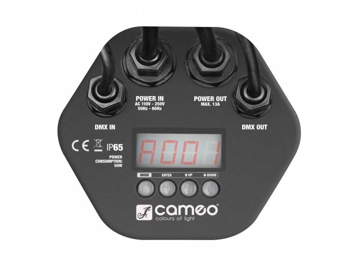 Cameo STUDIO PAR TRI 12 IP - Foco Outdoor PAR LED tricolor RGB 12 x 3 W con carcasa negra